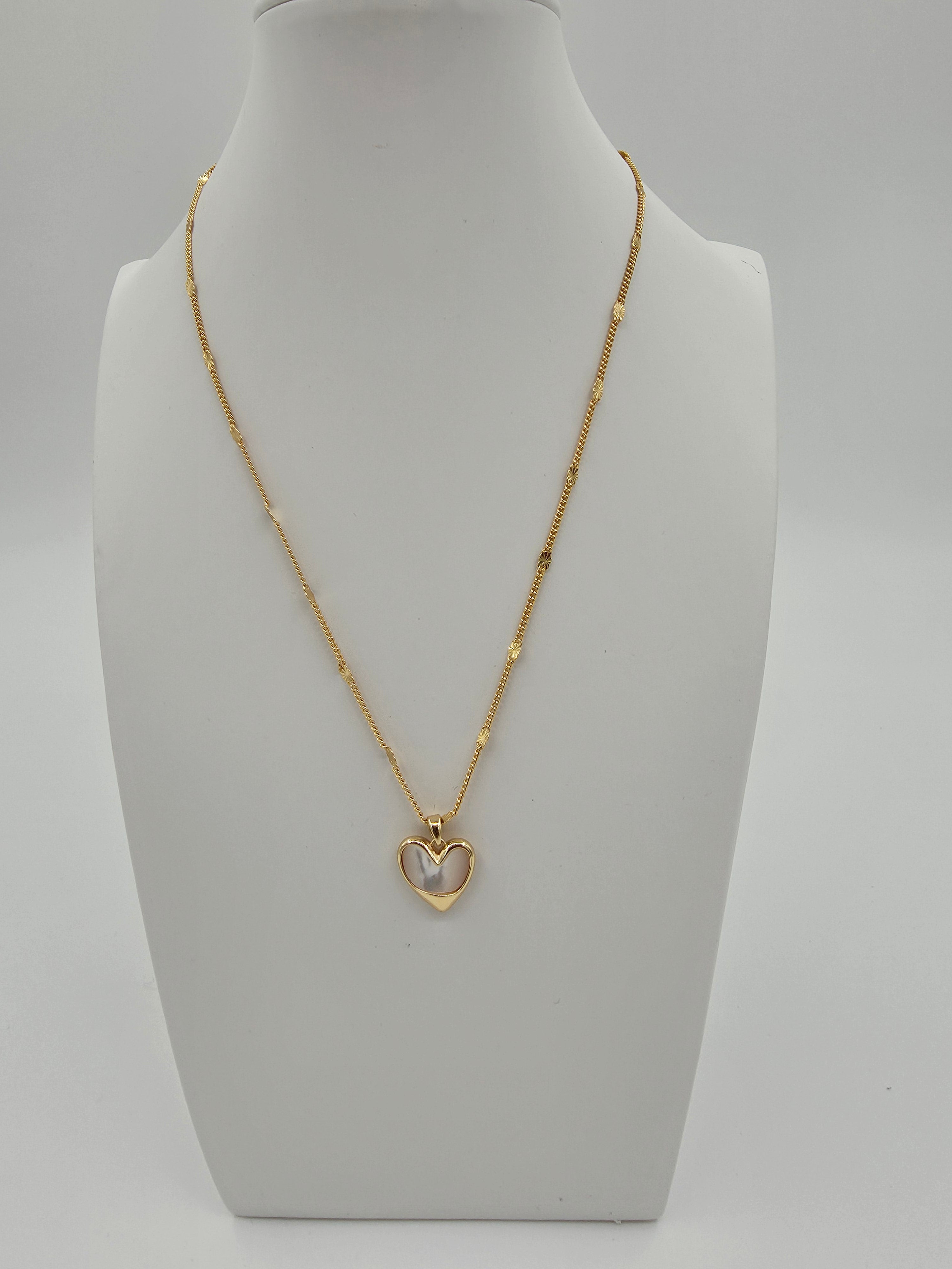 Shell Pearl Minimalist Satellite 17.5-inch Necklace CDESIGN00491