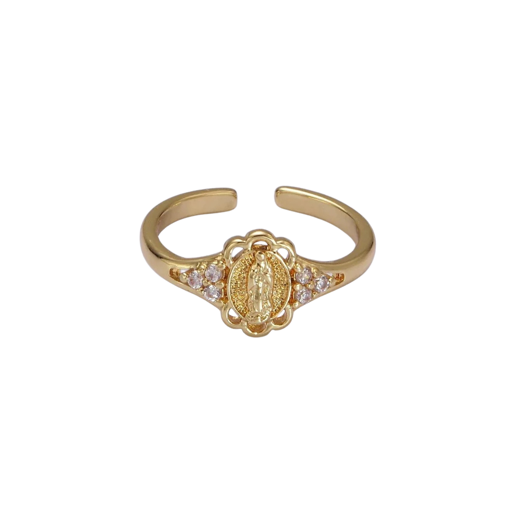 Dainty Virgen Mary Ring