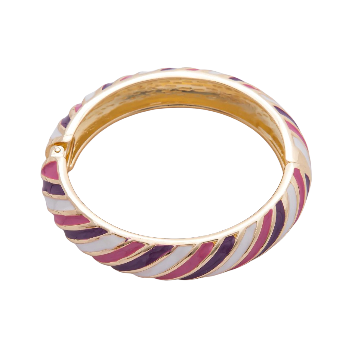 Enamel Pink / Purple Bangel BA-21WA3337