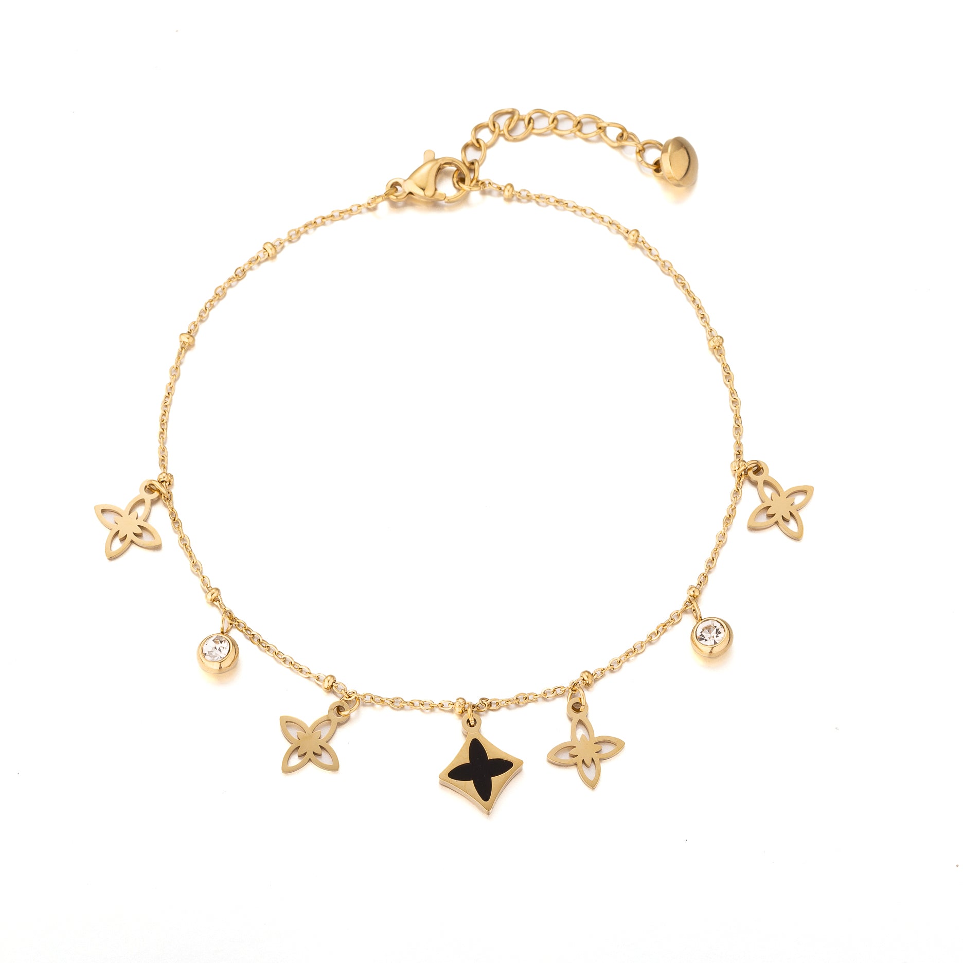 Dainty Stainless Steel CZ Classic AN-0002