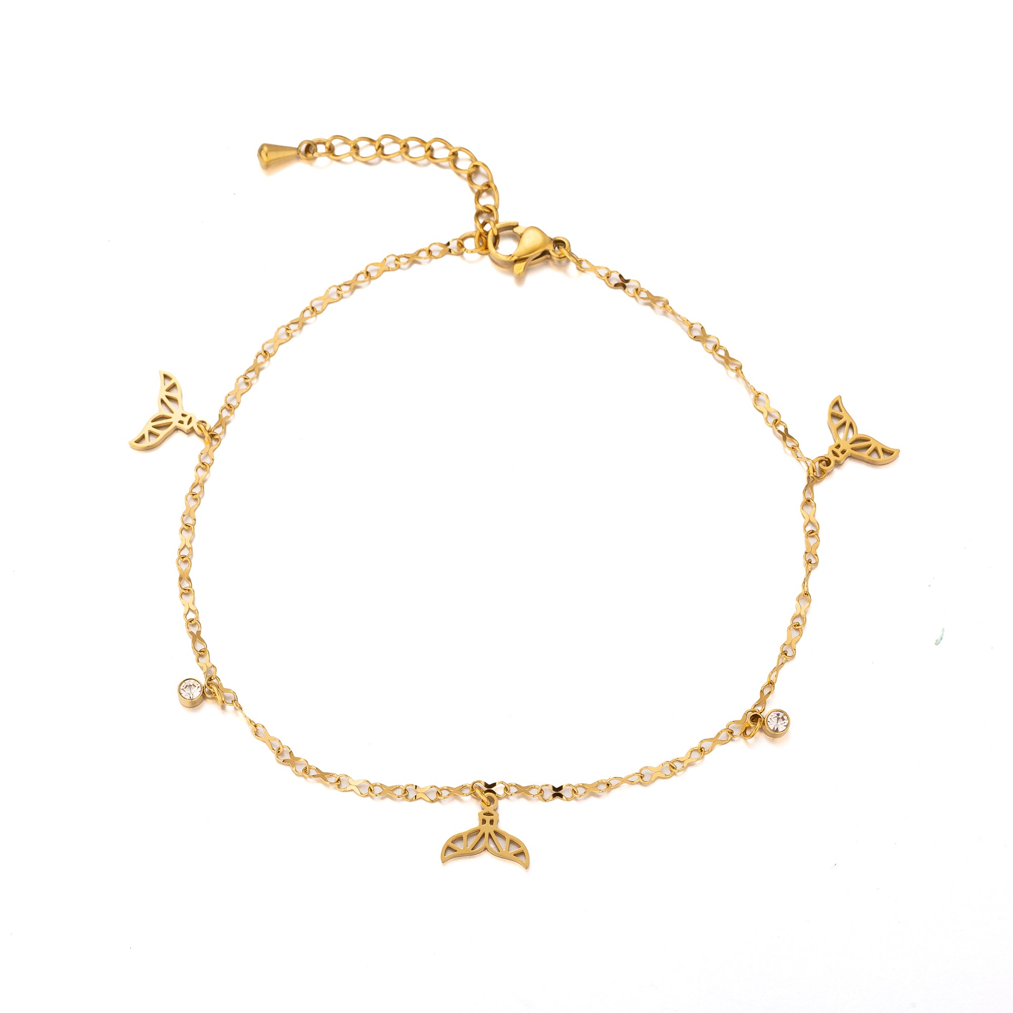 Dainty Stainless Steel CZ Classic Infinity AN-0011