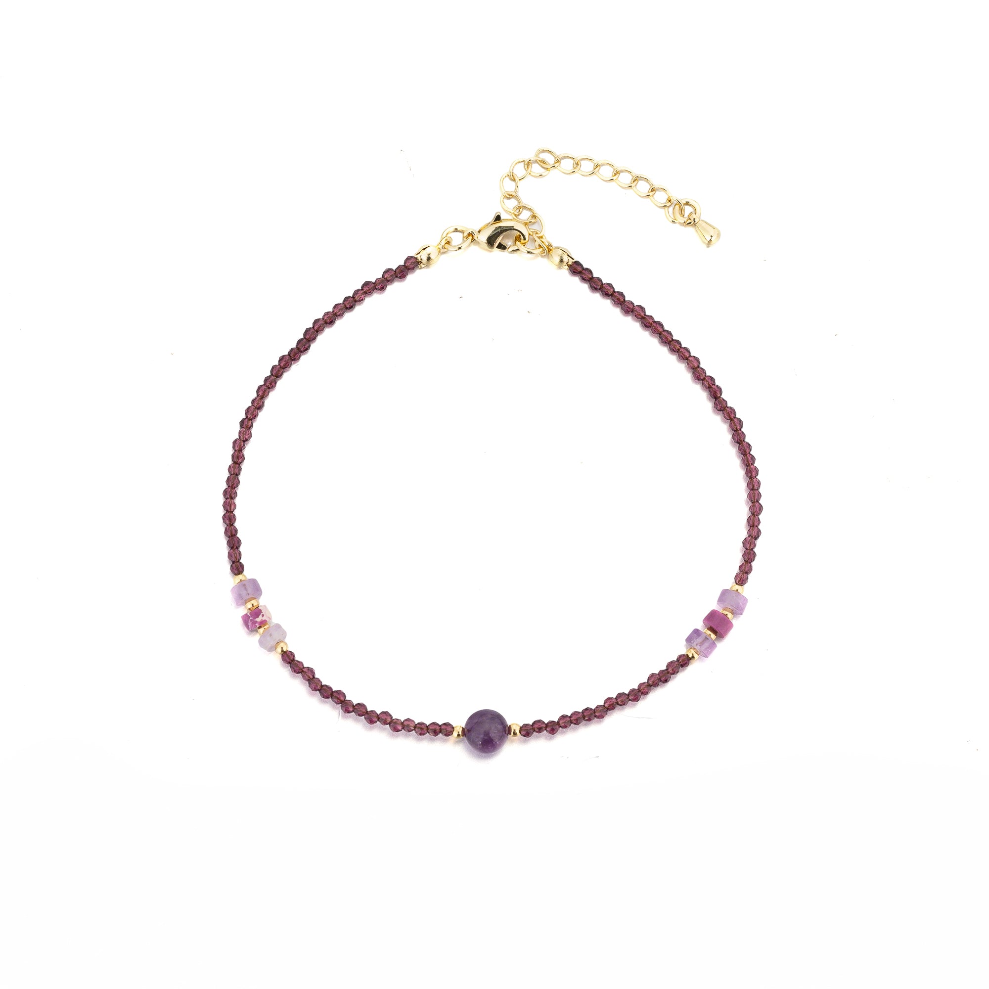 Dainty Purple Amethyst AN-0018