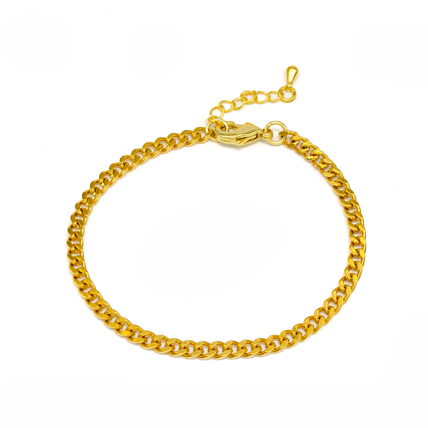 Classic Gold Miami Cuban Curb Bracelet ✦ BR-SJ0128