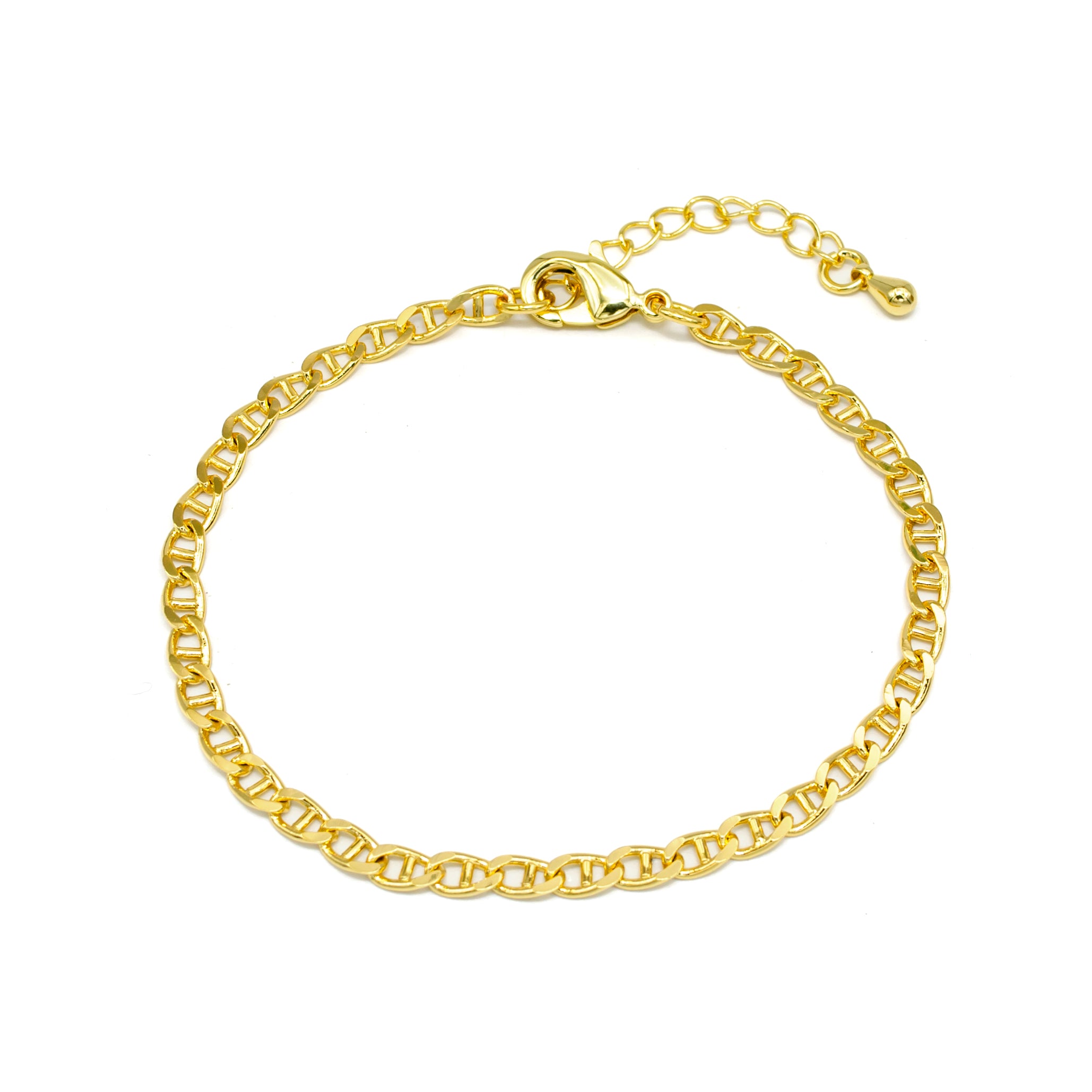 Bold Gold Anchor Bracelet ✦ BR-SJ0146