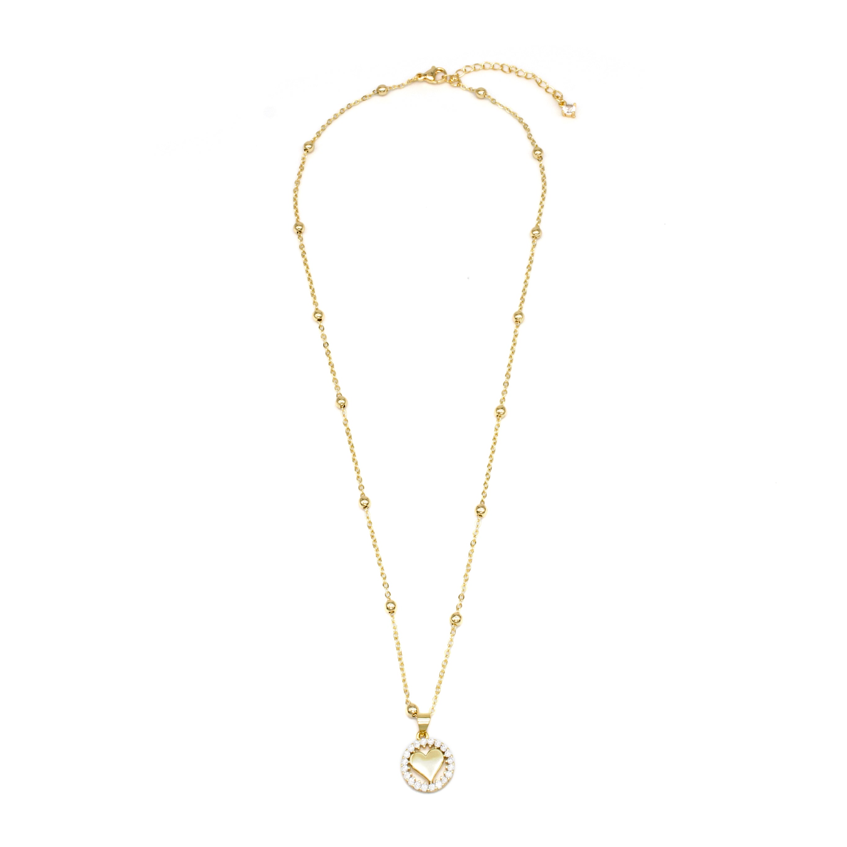 Cute Gold Amore Necklace ✦ NC-SJ0297 *DISC*