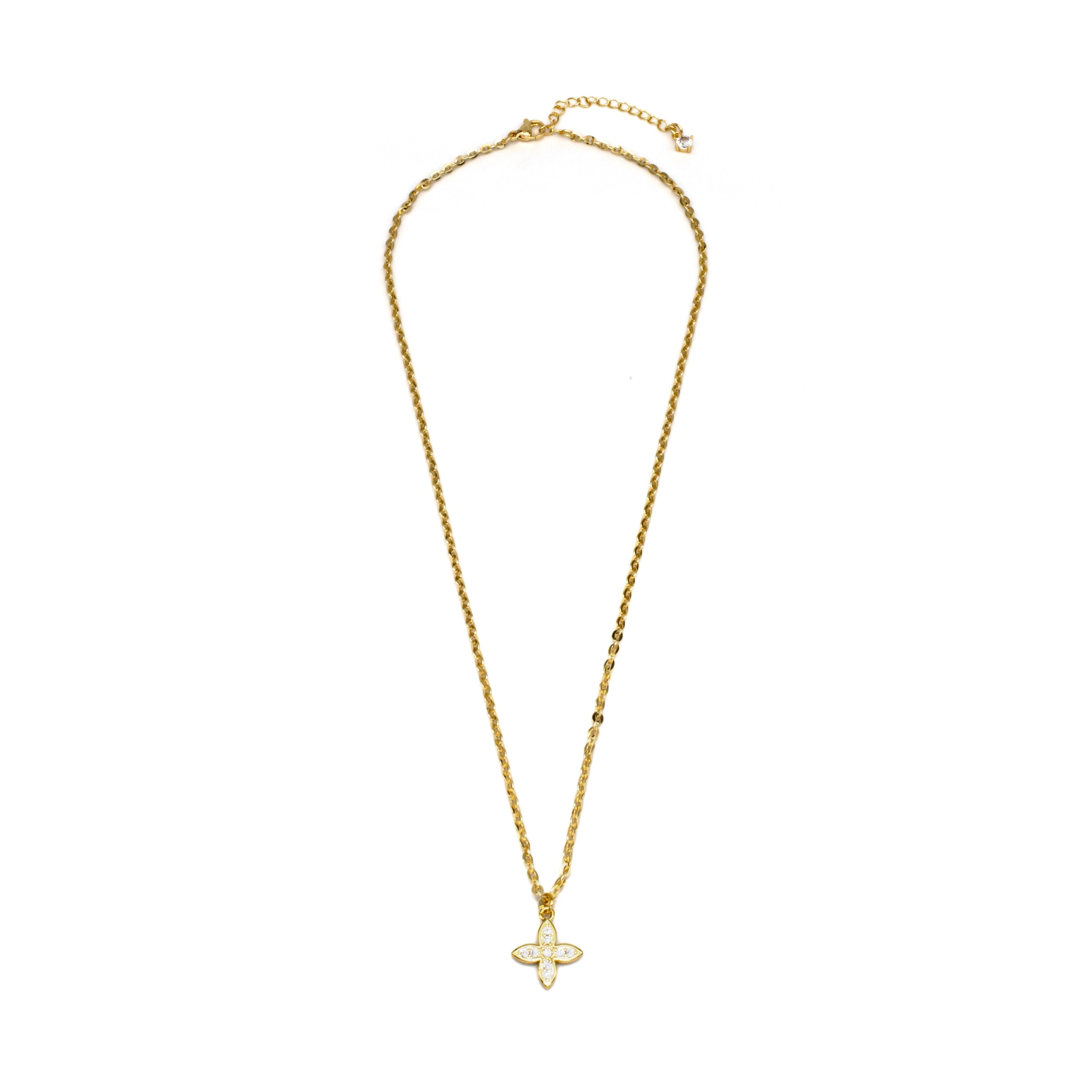 Dainty Gold Star Necklace NC-SJ0322