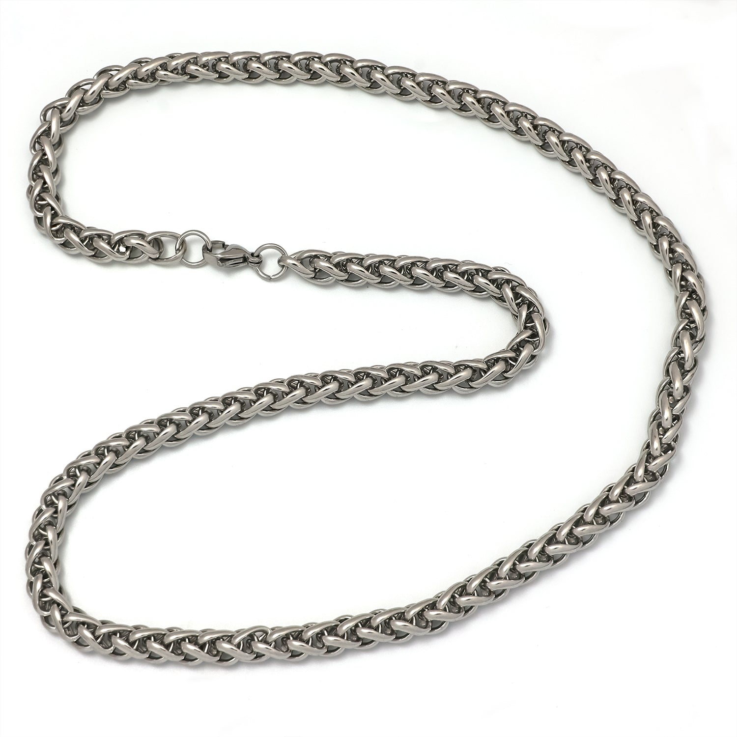 Gold or Silver Thick Stainless Steel Classic Wheat ✦ CN-0003 CN-0004