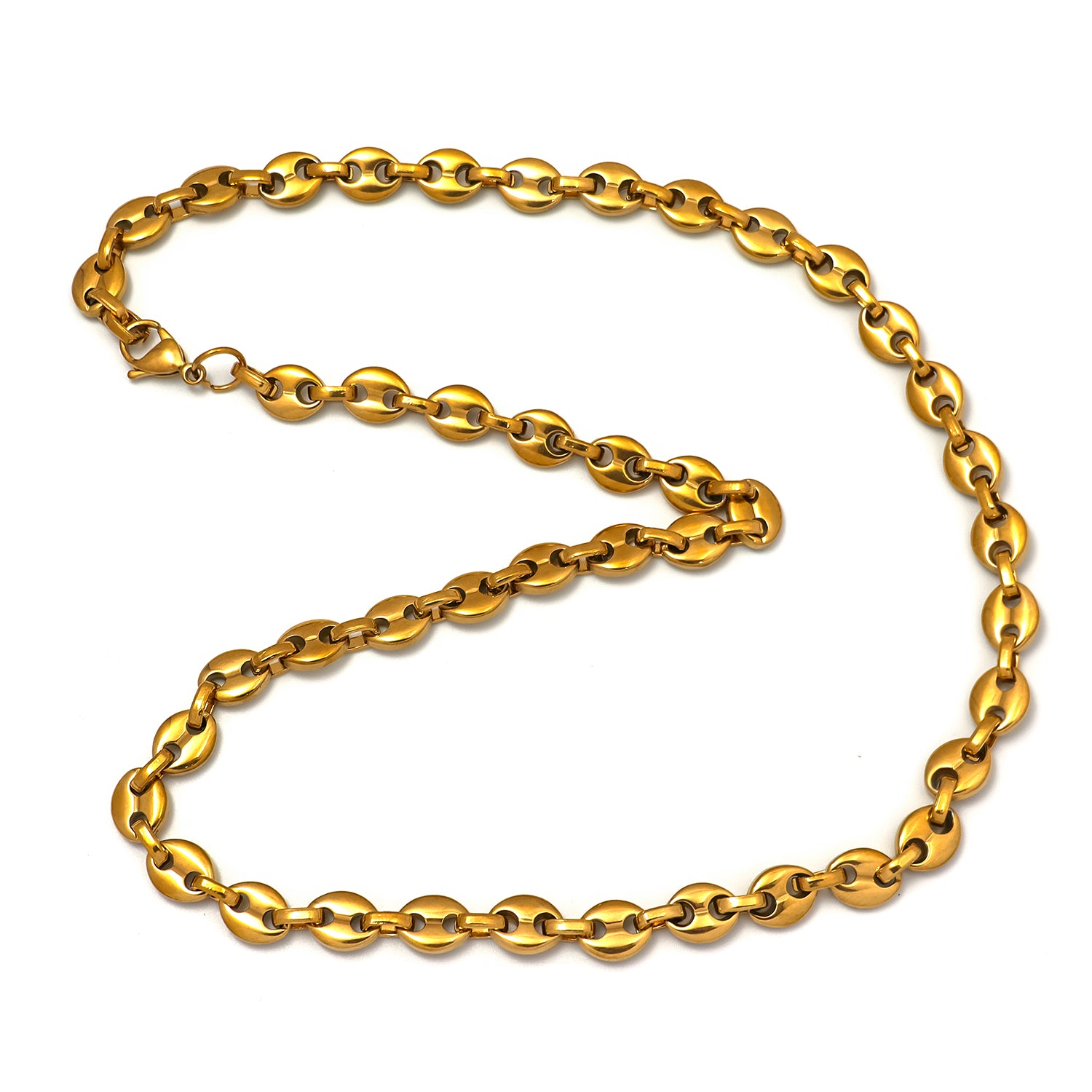 Gold or Silver Classic Stainless Steel Thick Mariner ✦ CN-0015 CN-0016