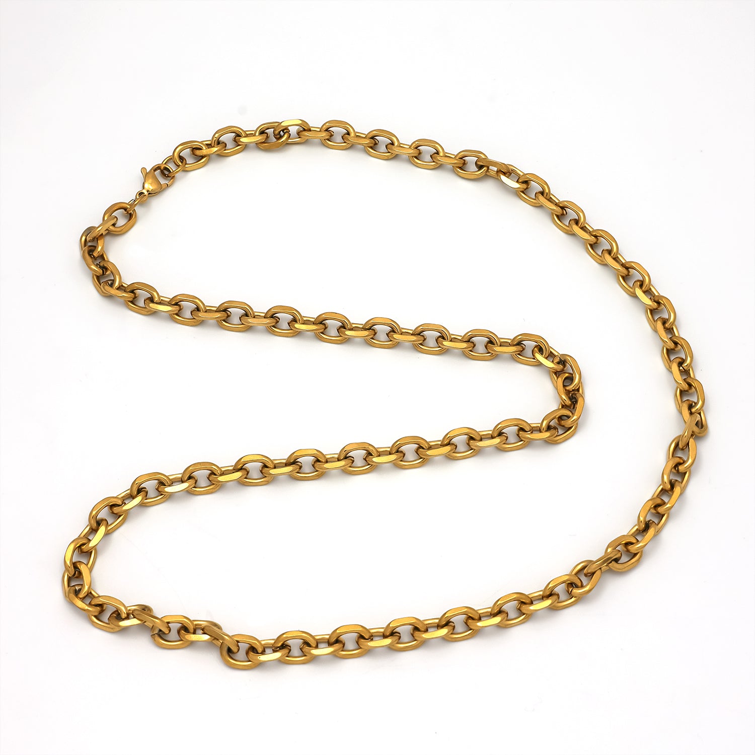 Gold or Silver Minimalist Stainless Steel Classic Cable ✦ CN-0017 CN-0018