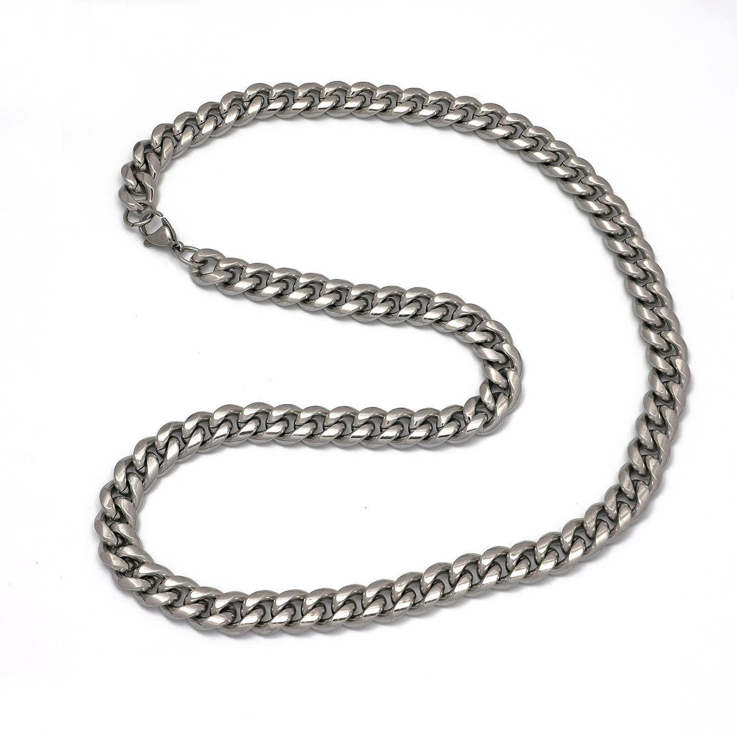 Gold or Silver Thick Stainless Steel Classic Cuban Curb ✦ CN-0019 CN-0020