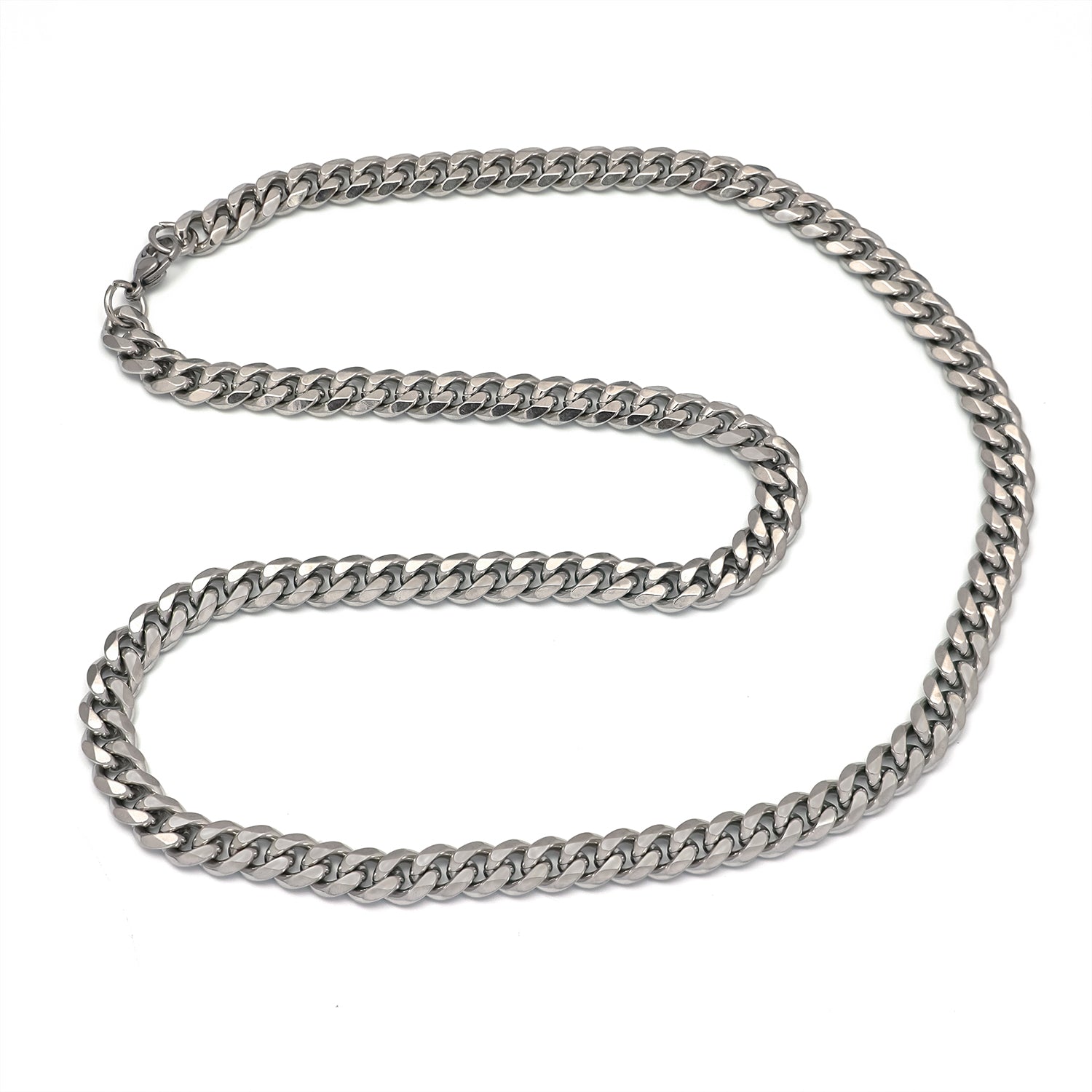 Gold or Silver Classic Stainless Steel Bold Miami Cuban ✦ CN-0021 CN-0022