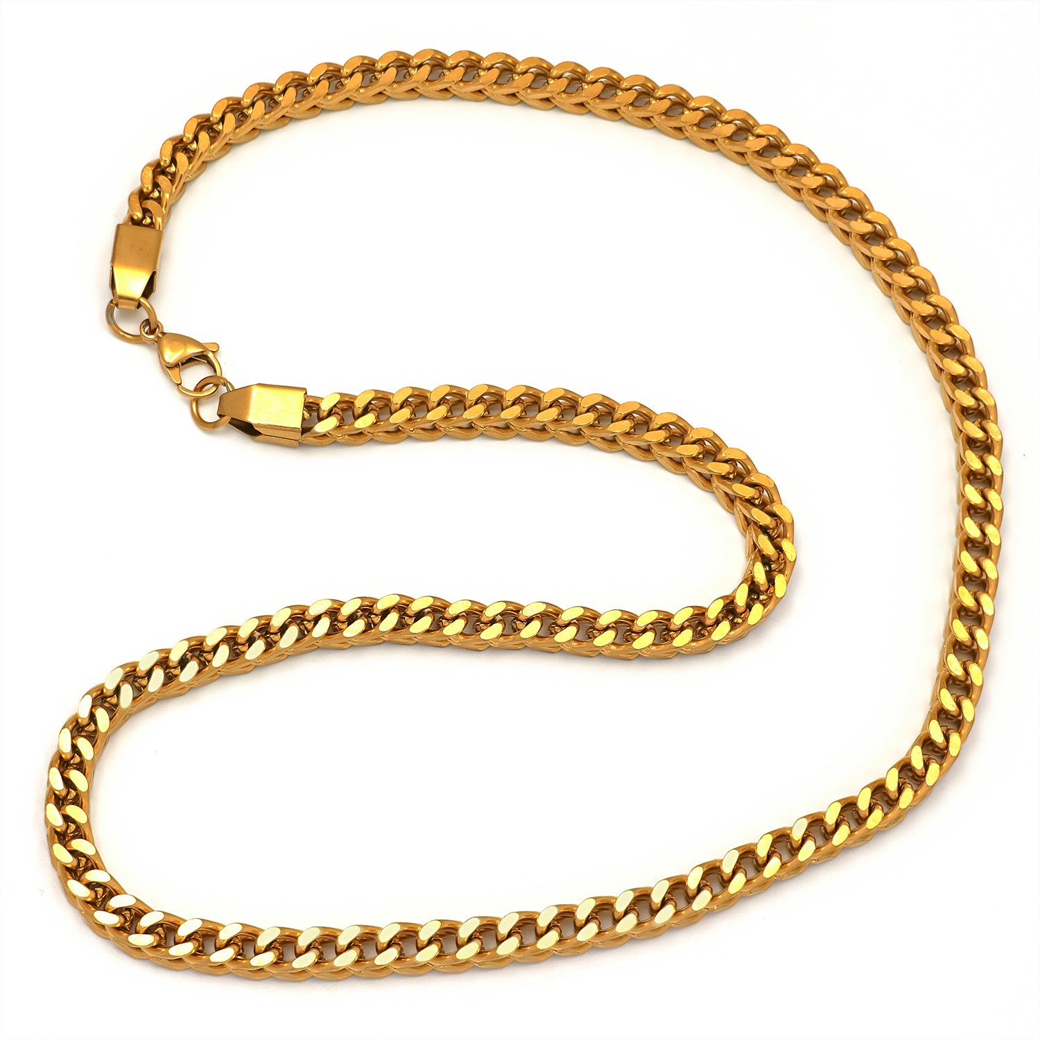 Gold or Silver Classic Stainless Steel Thick Franko ✦ CN-0031 CN-0032
