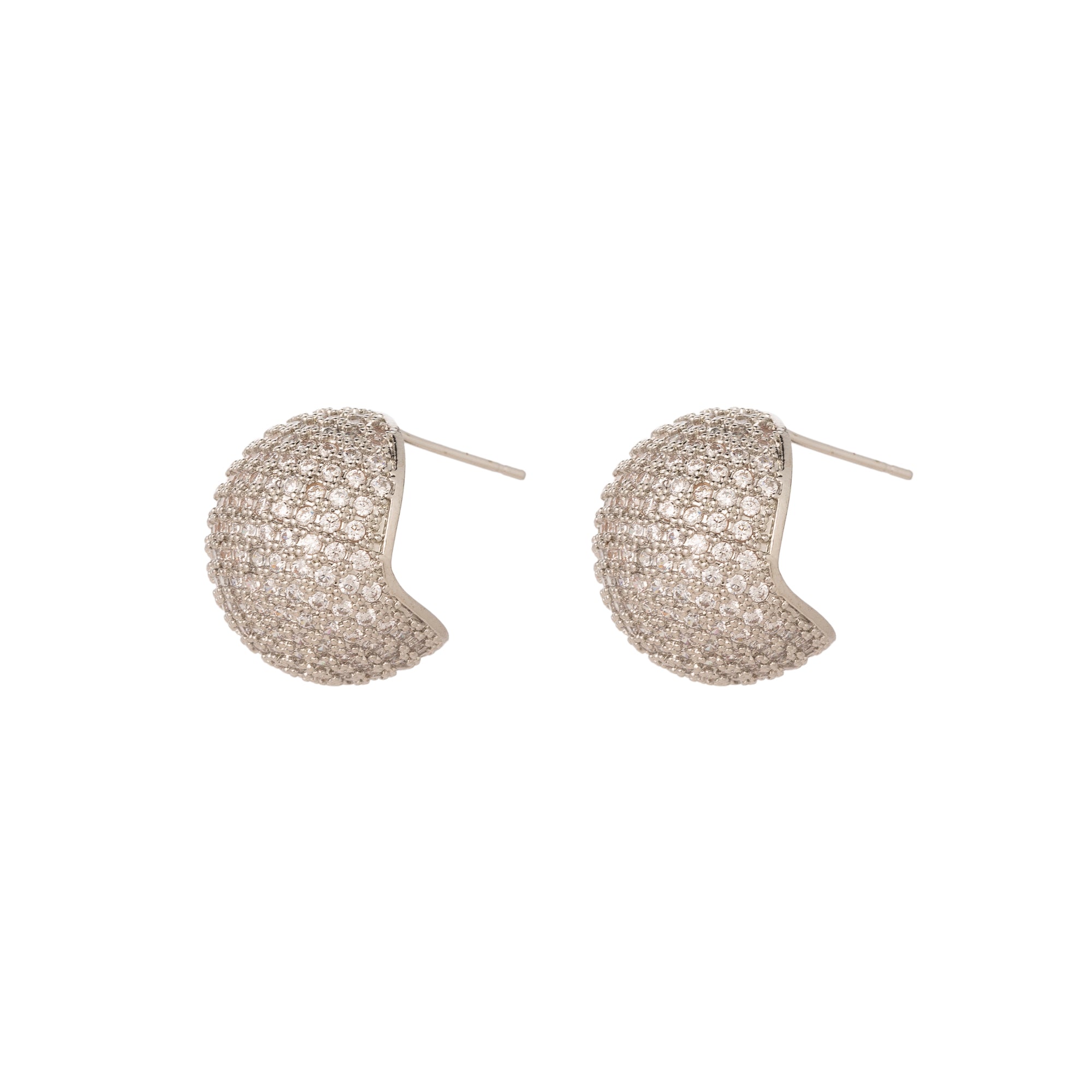 Chunky Gold CZ Bold Posts EA-0308 EA-0309