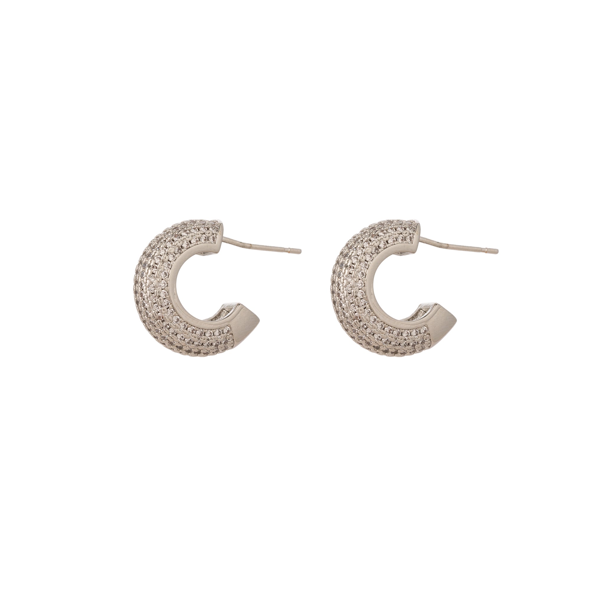 Bold Gold CZ Statement Posts EA-0310 EA-0311