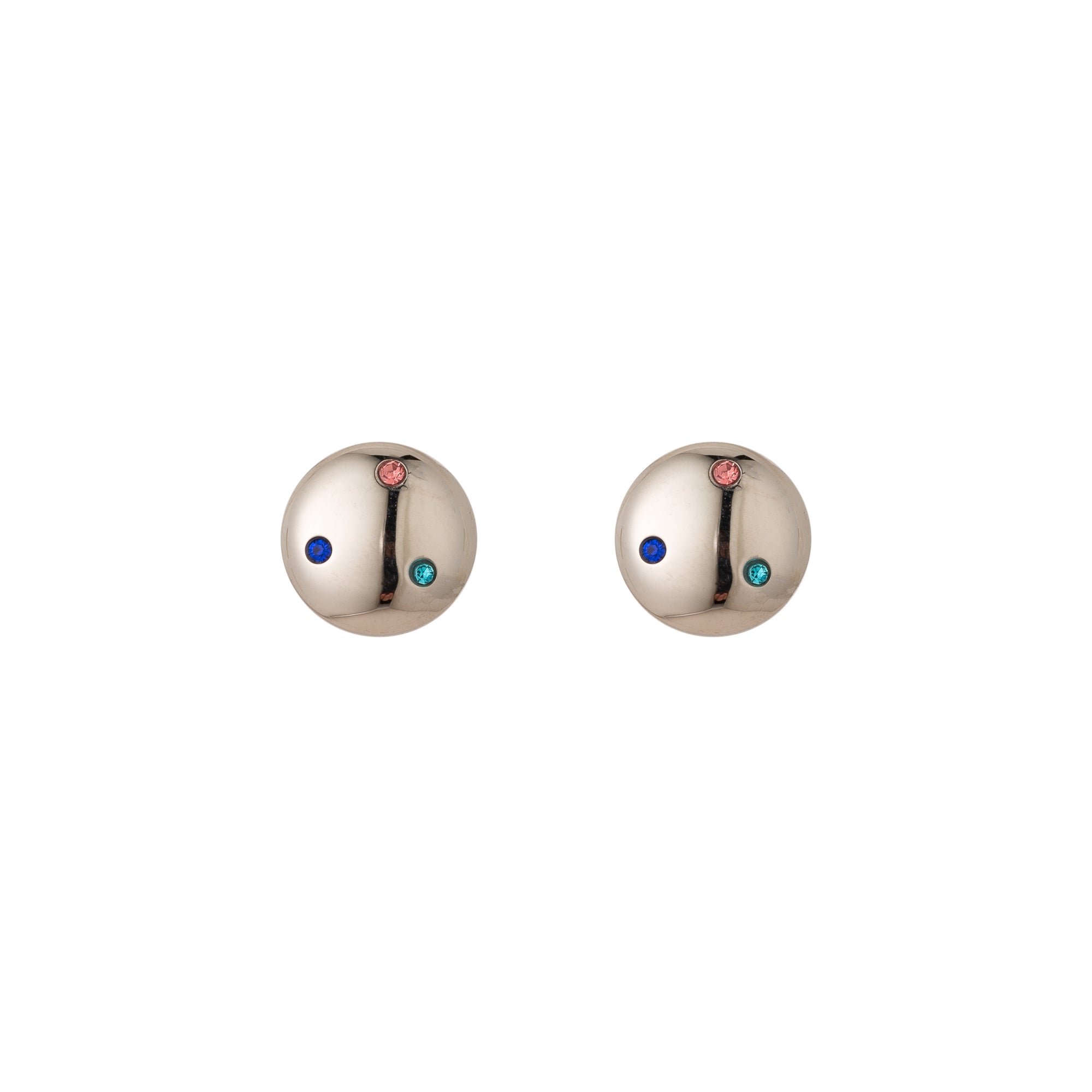 Minimalist Stainless Steel CZ Studs Earring-00317 Earring-00318