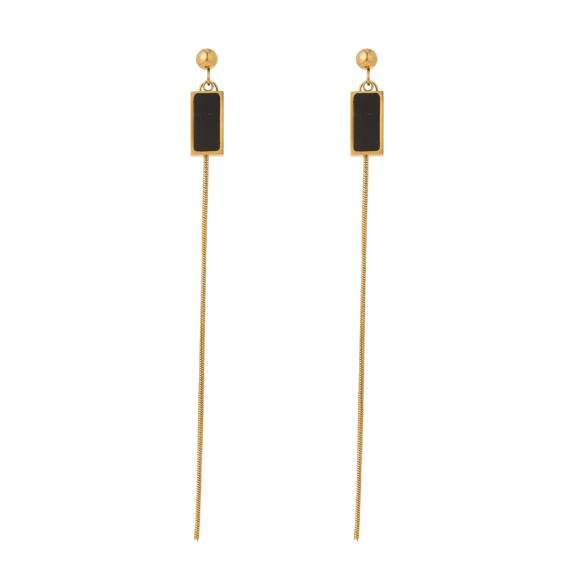 Classic Stainless Steel Chic Dangling Earring-00320 Earring-00326