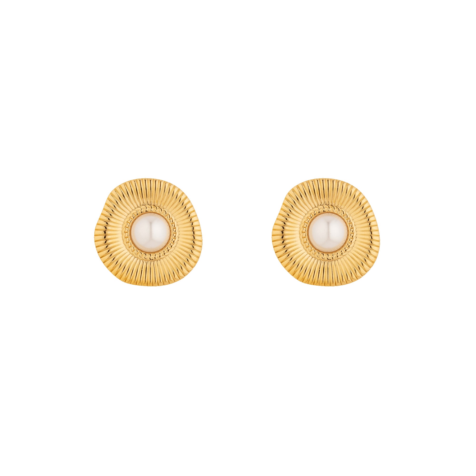 Classic Stainless Steel Statement Studs EA-0330