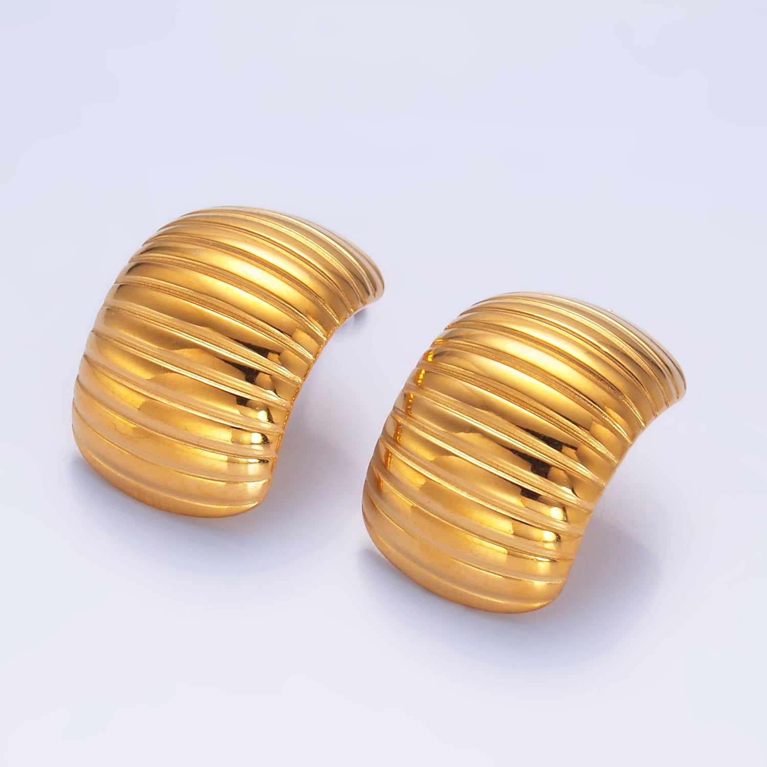 Gold Classic Stainless Steel - Gold Bold Posts EA-0126