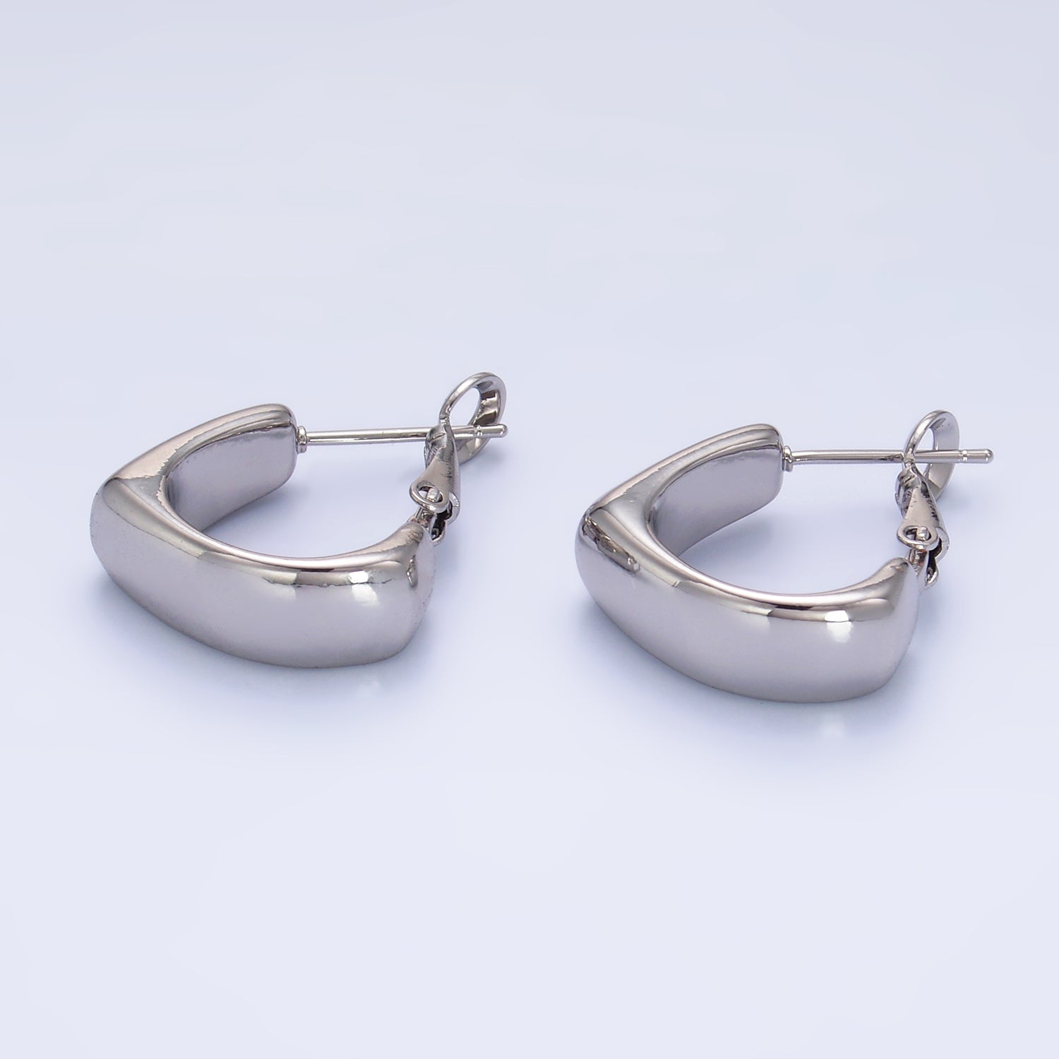 Gold Minimalist Gold or Silver Petite Hoops EA-0177 EA-0178
