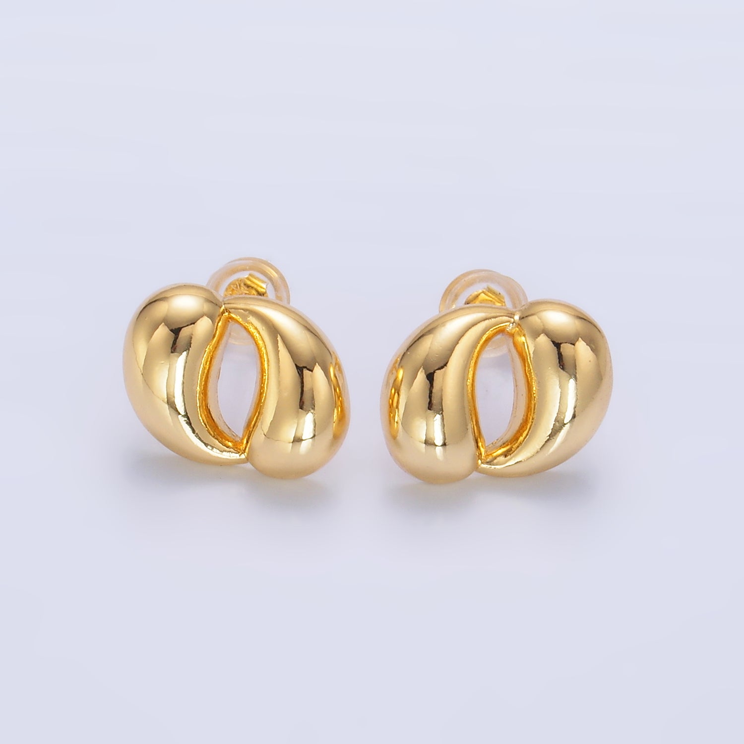 Gold Mini Gold or Silver Tear Drop Studs EA-0205 EA-0206