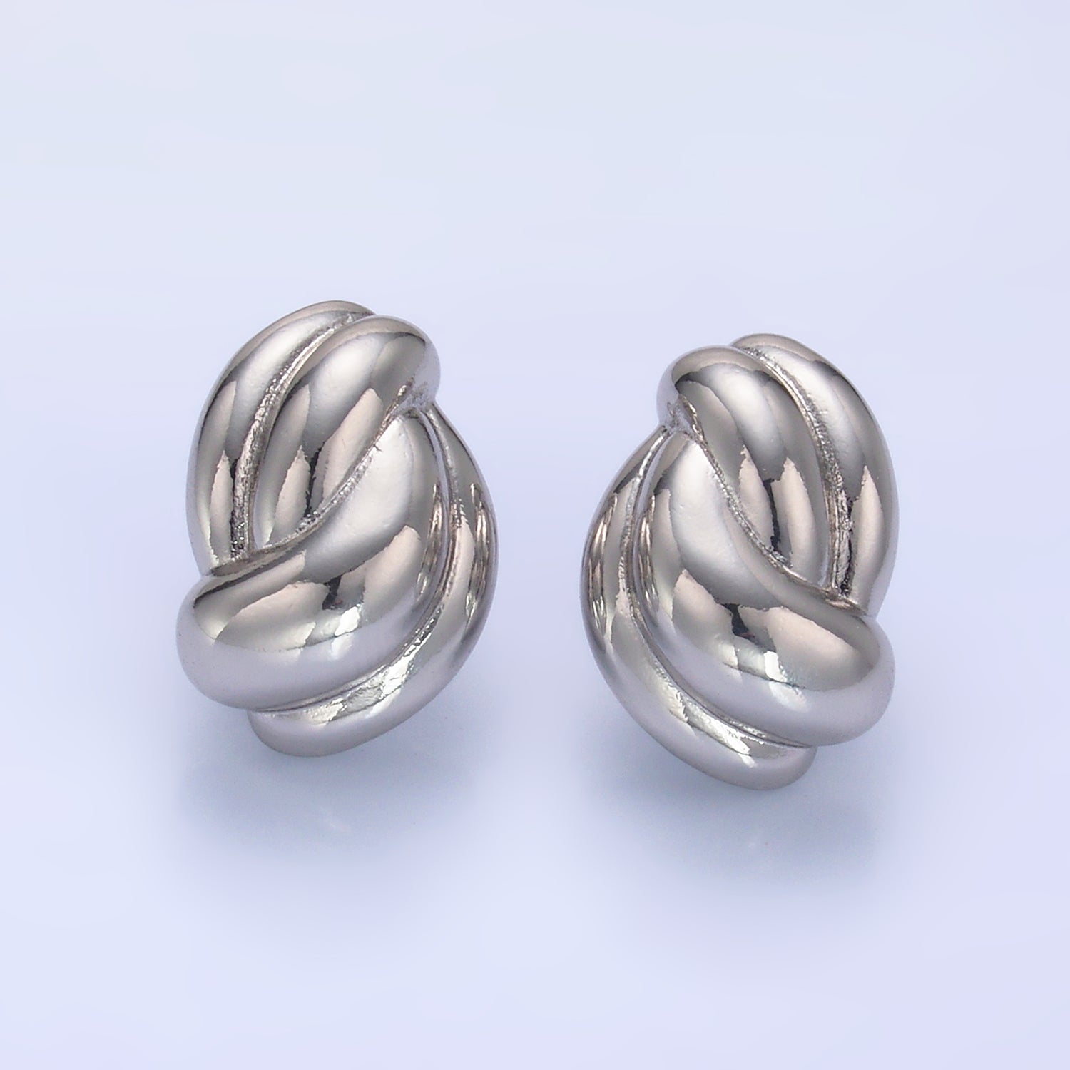 Gold Chunky Gold or Silver Statement Studs EA-0212 EA-0213