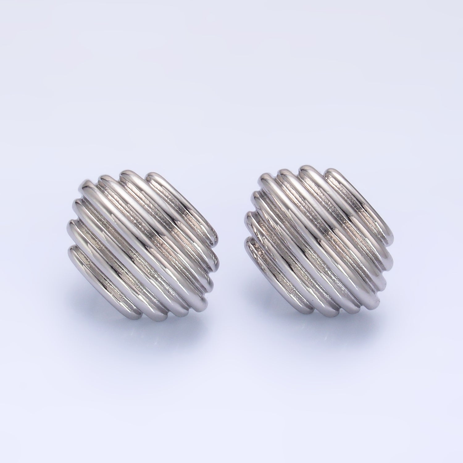 Gold Chic Gold or Silver Statement Studs EA-0216 EA-0217