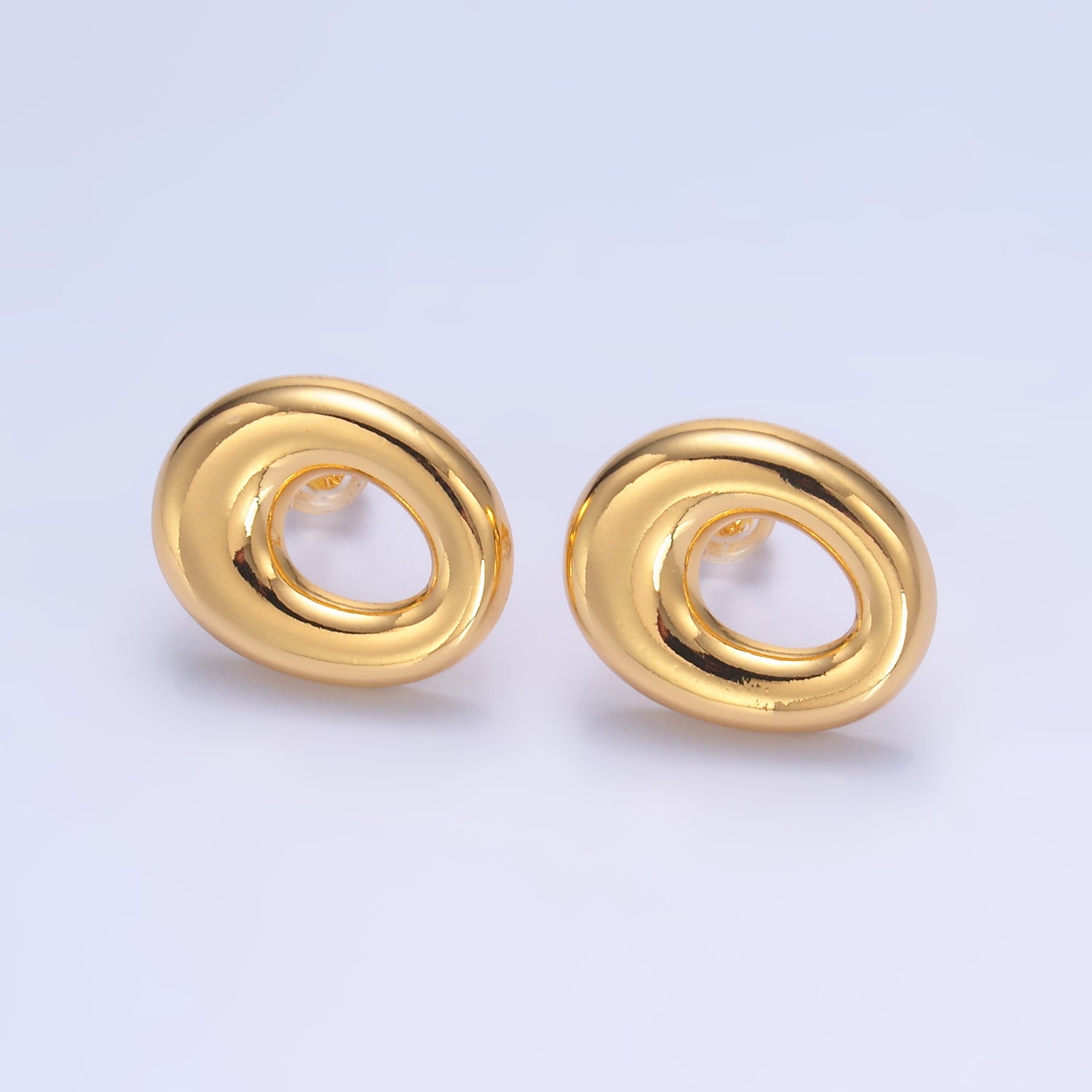 Gold Minimalist Gold or Silver Studs EA-0220 EA-0221