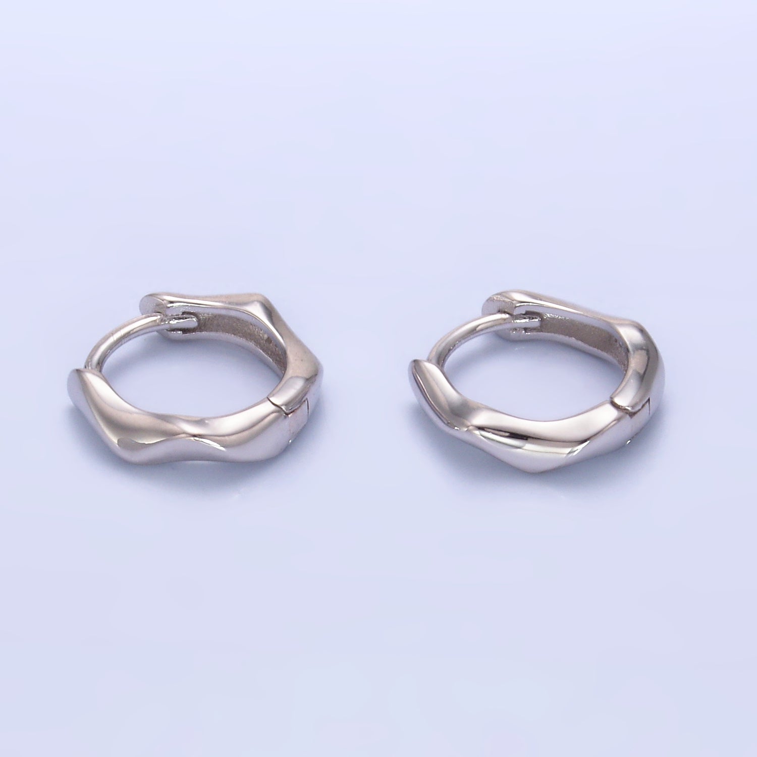 Mini Sterling Silver Minimalist Huggies ✦ EA-SL579