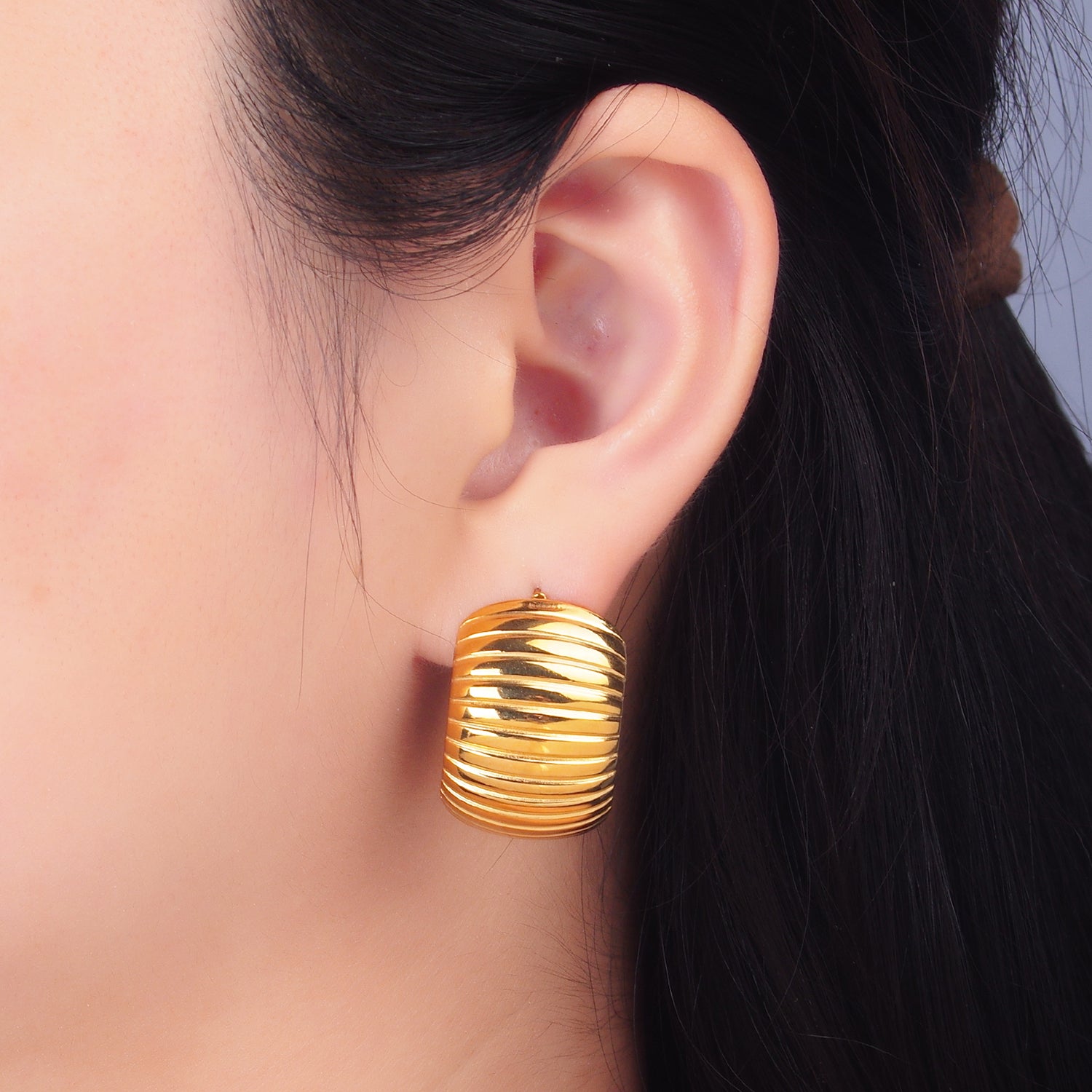 Gold Classic Stainless Steel - Gold Bold Posts EA-0126