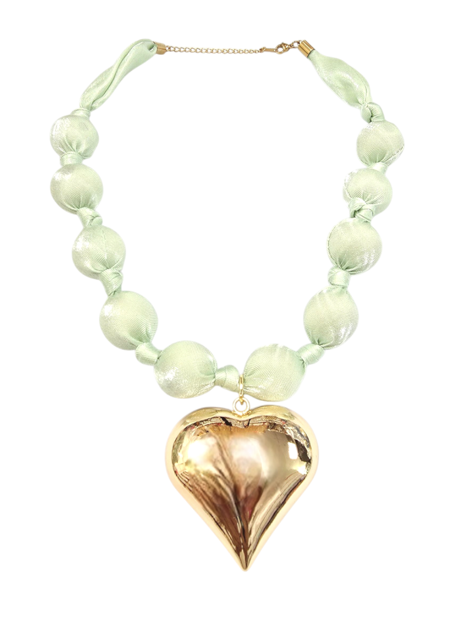 Sheer Mint Green Chunky Round Bead NC-SJ2070