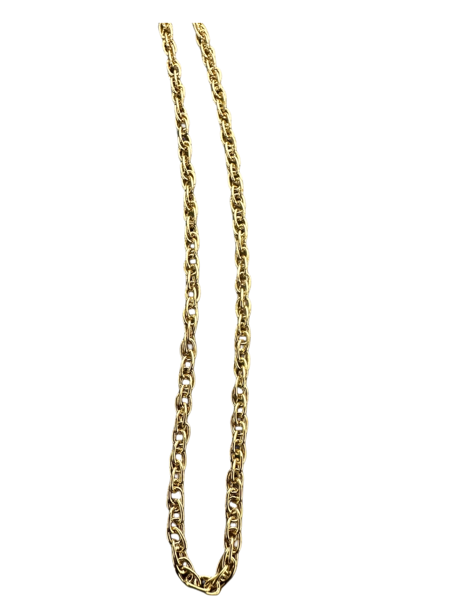 Singapore twist curb chain necklace NC-SJ2138