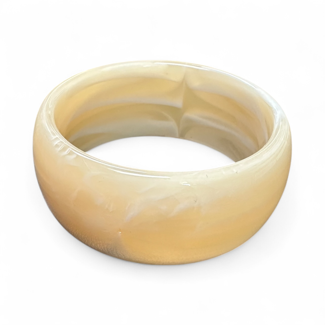 Resin Acrylic Wide Bangle Bracelet ✦ BA-21WA3439