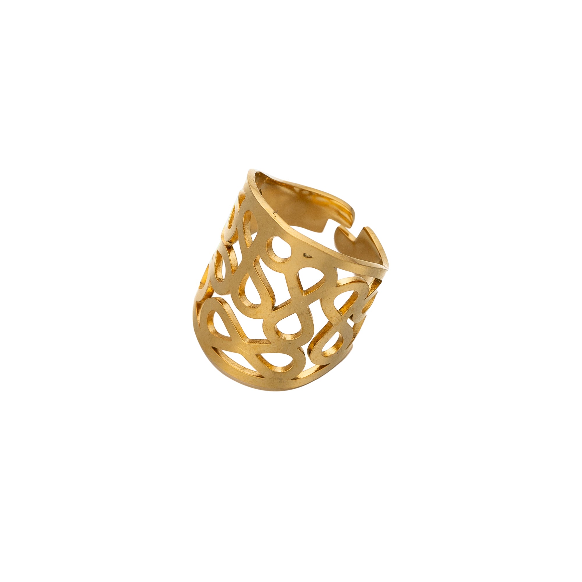 Infinity Gold Chunky Stainless-Steel ✦ RI-0015