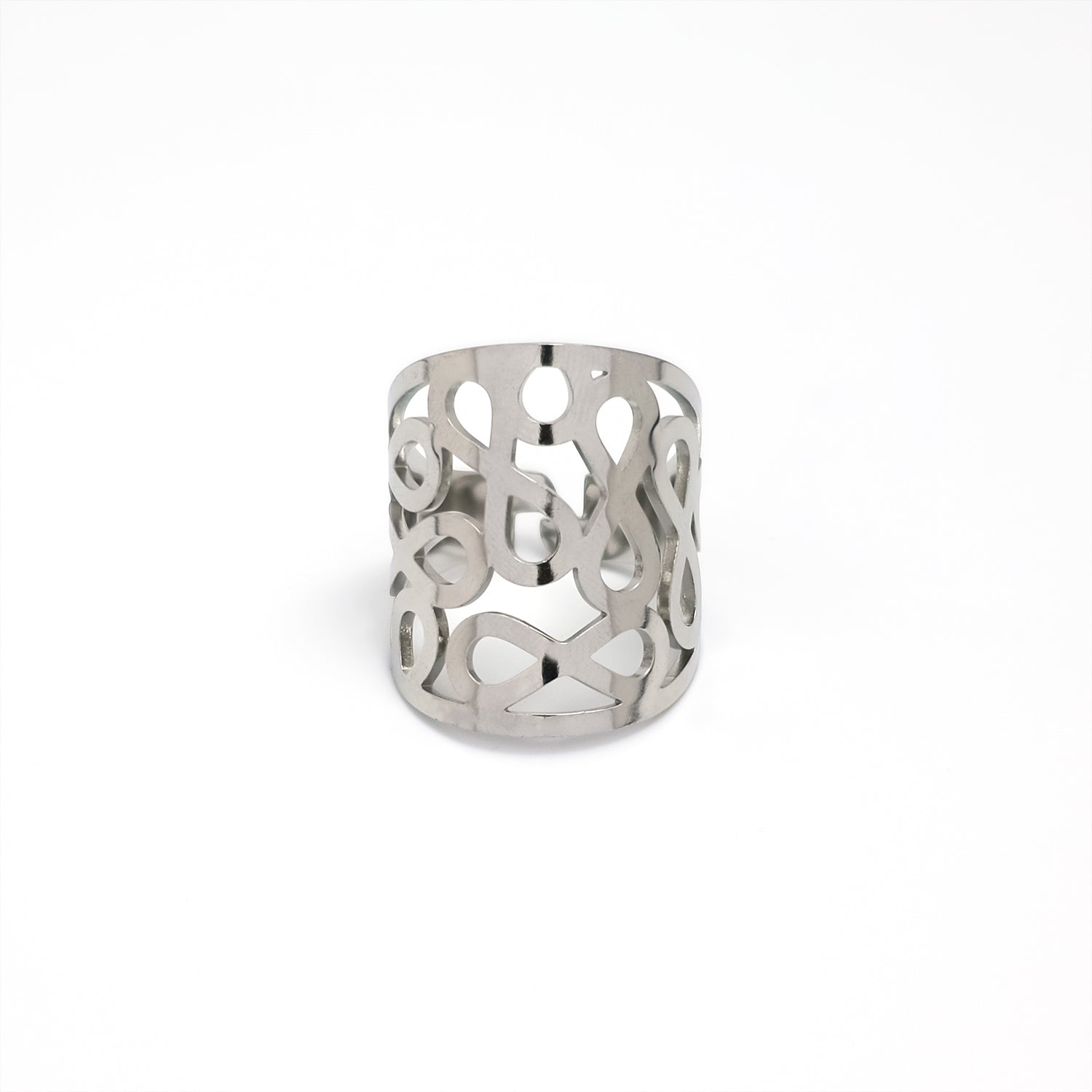 Infinity Silver Chunky Stainless-Steel ✦ RI-0016