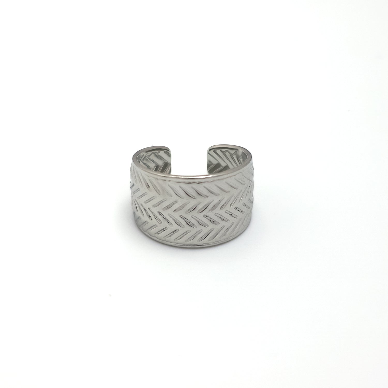 Silver Thick Stainless-Steel ✦ RI-0021