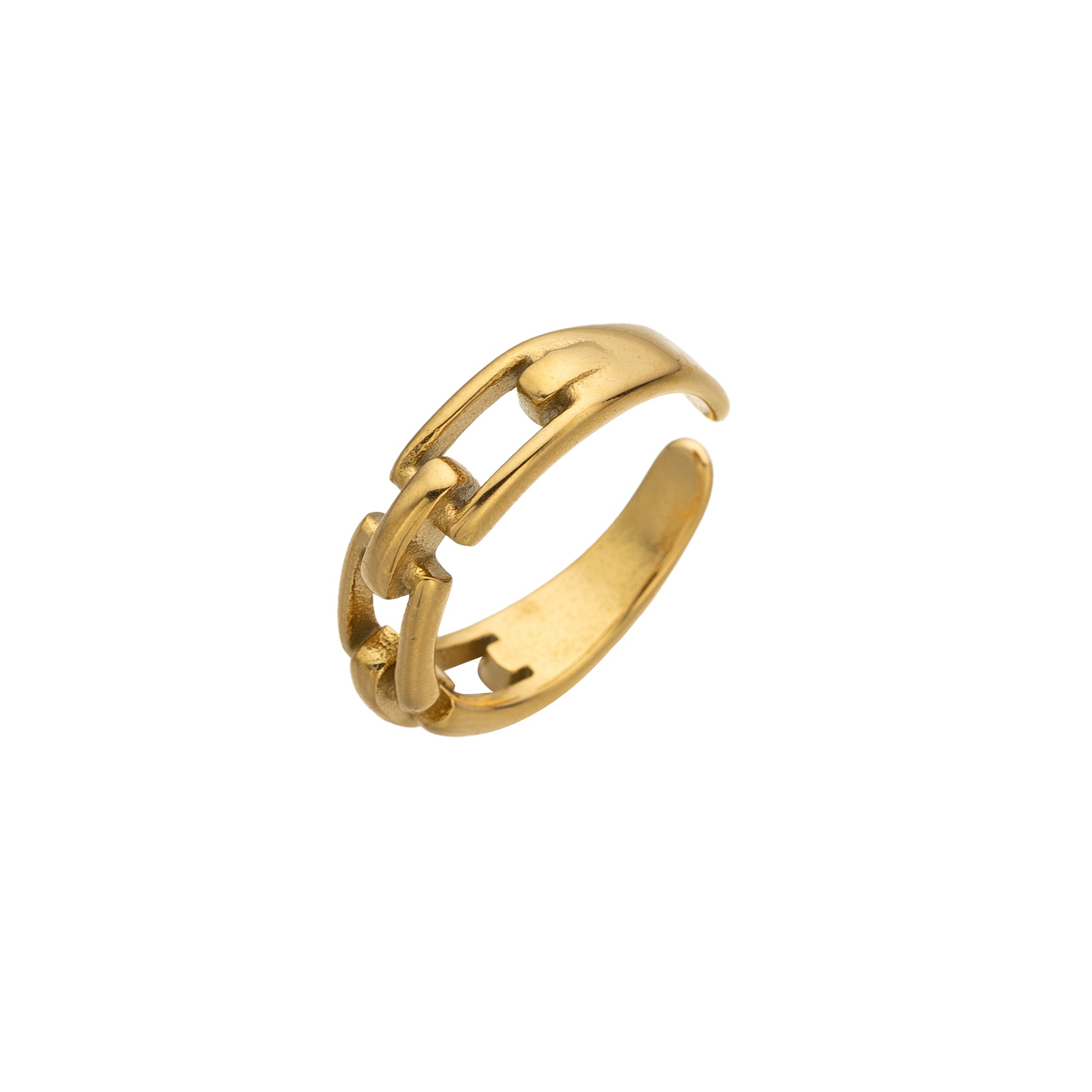 Gold Minimalist Stainless Steel Chain Adjustable ✦ RI-0028