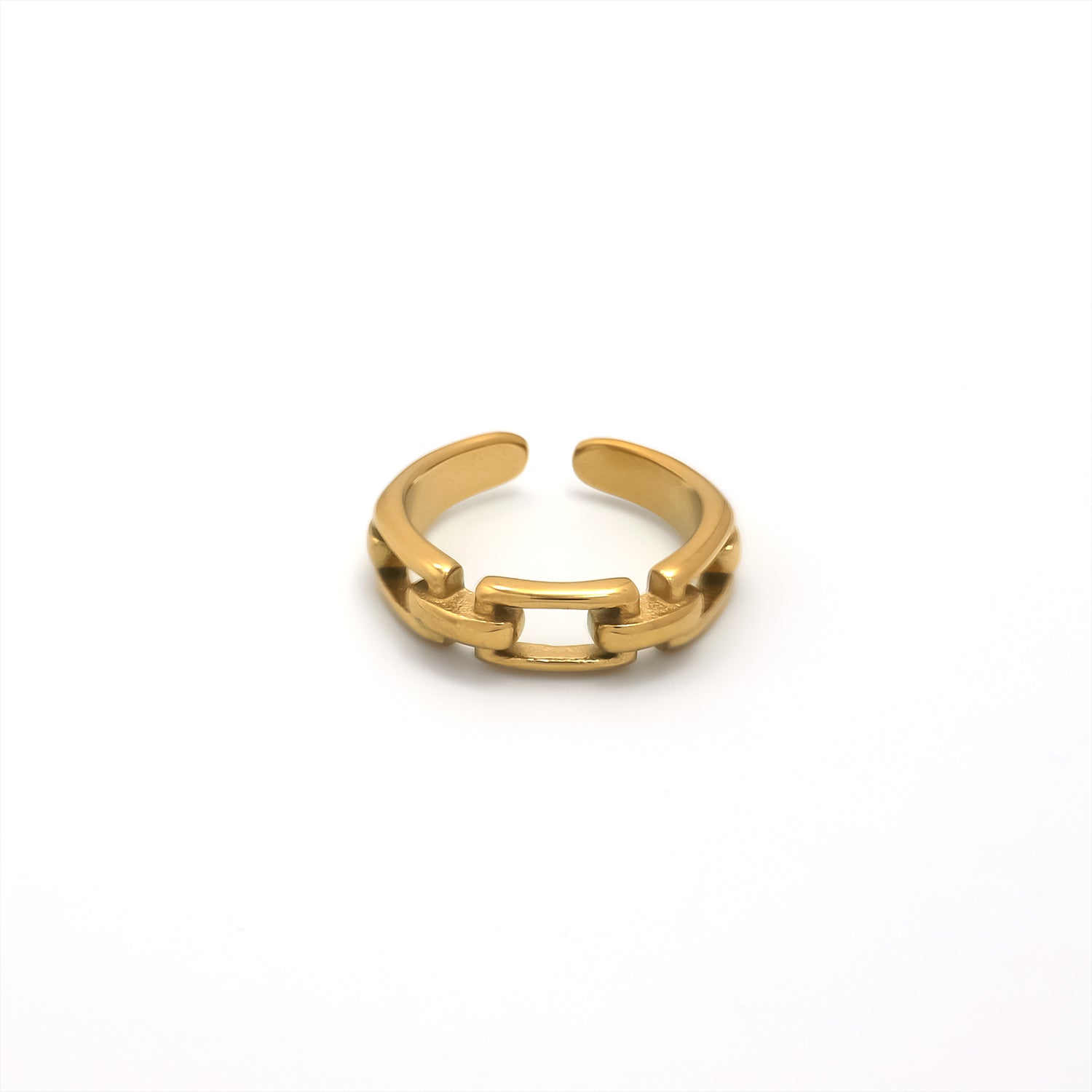 Gold Minimalist Stainless Steel Chain Adjustable ✦ RI-0028