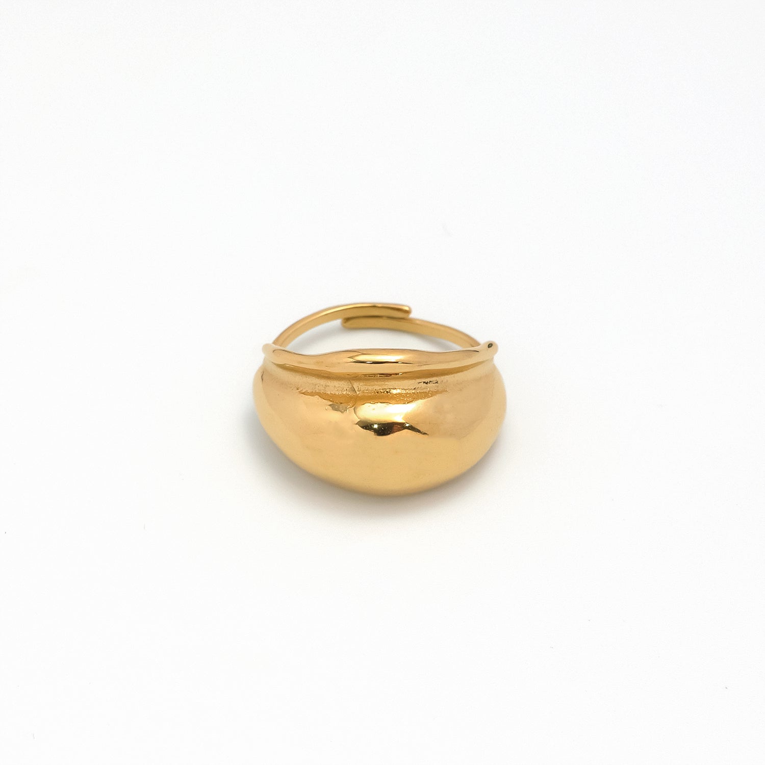 Gold Chunky Stainless-Steel Bold ✦ RI-0047