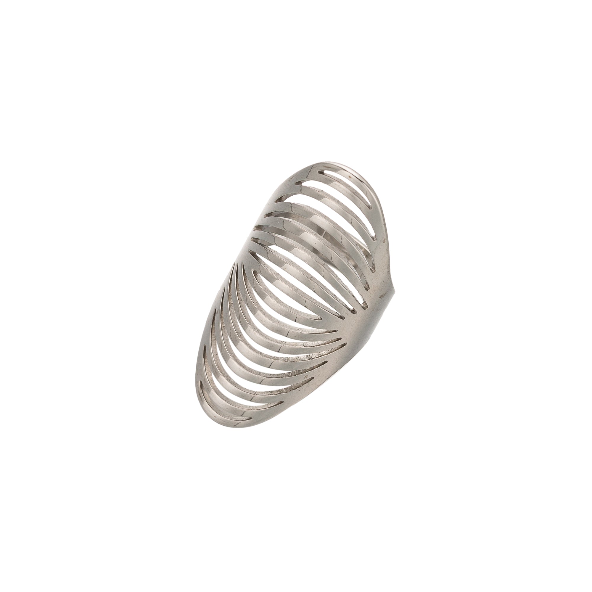 Silver Bold Stainless Steel ✦ RI-0051