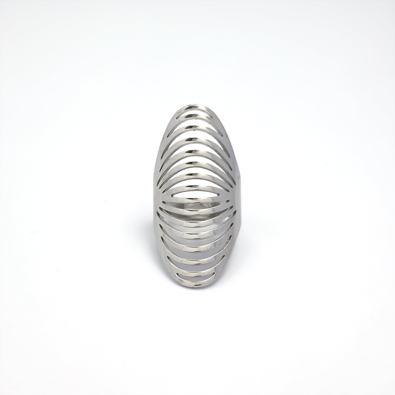 Silver Bold Stainless Steel ✦ RI-0051