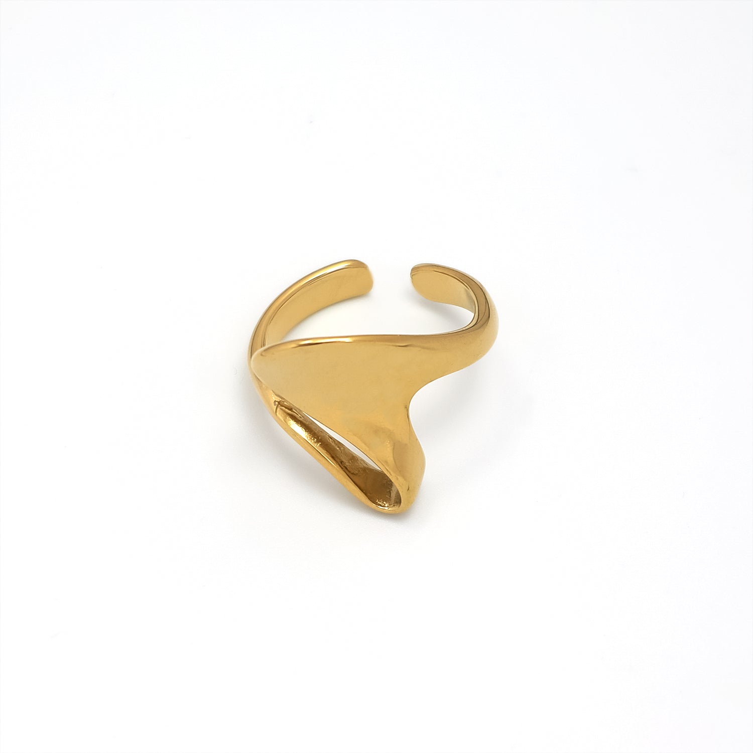 Gold Bold Stainless Steel Gilded Adjustable ✦ RI-0062