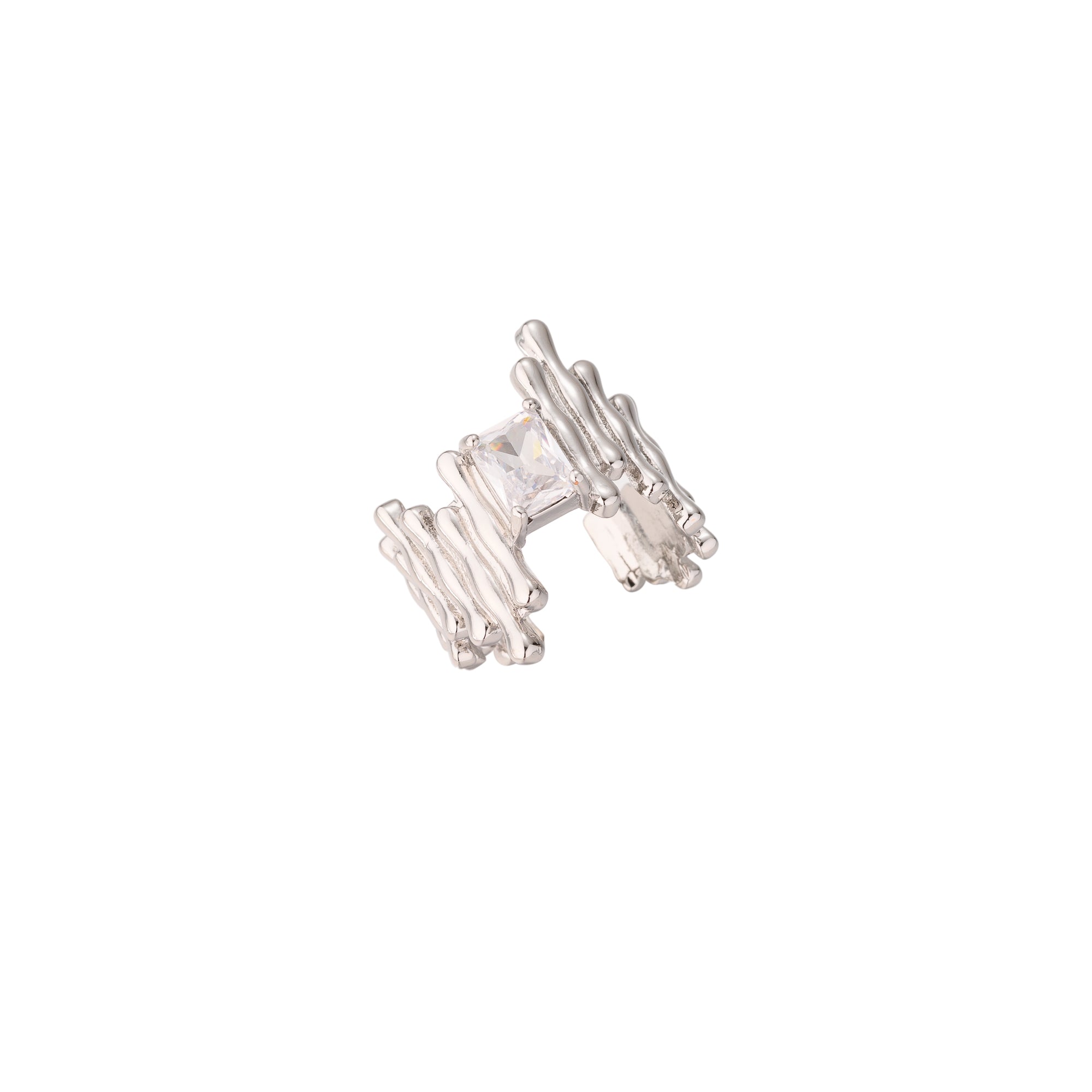 Gold Gilded Gold Chunky Adjustable Ring-00097 Ring-00098