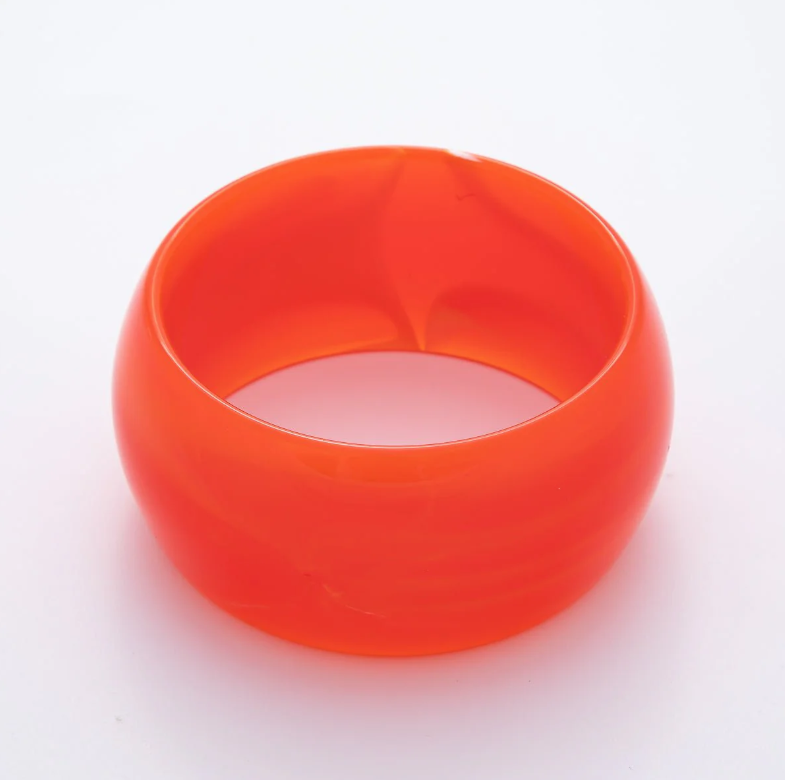 Resin Acrylic Wide Bangle Bracelet ✦ BA-21WA3413 BA-21WA3415