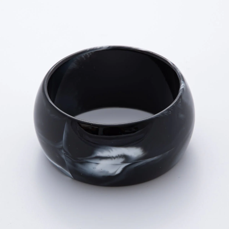 Resin Acrylic Wide Bangle Bracelet ✦ BA-21WA3413 BA-21WA3415