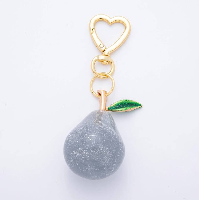 Pear Charm Bag Charm Heart Clip ✦ BC-21WB00113 - BC-21WB114