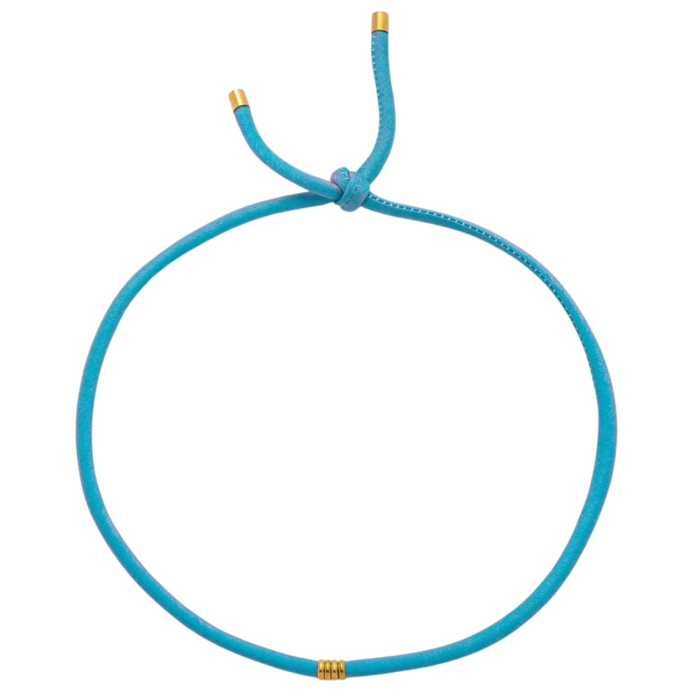 Soft Silk feel Paracord Knot Tied Necklace