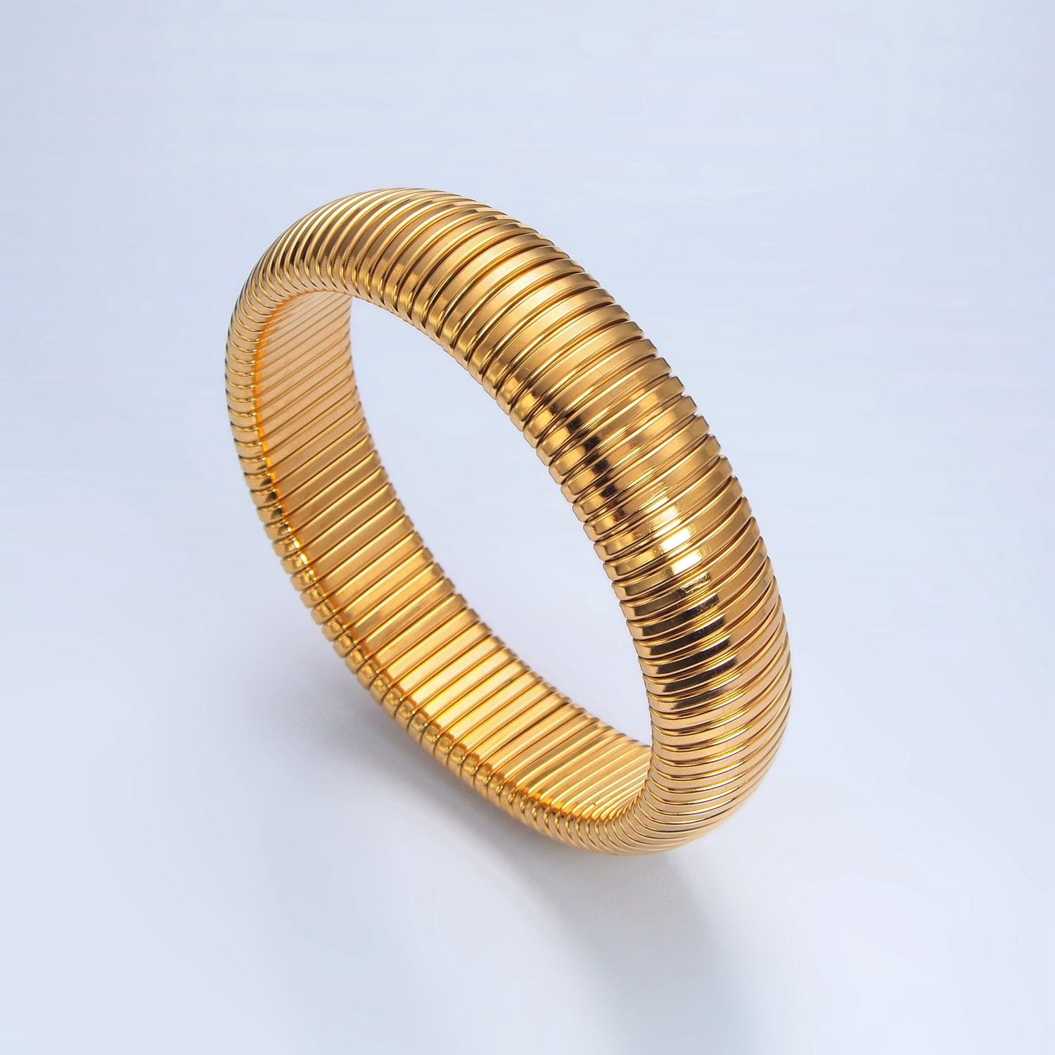 Gold Flexi Stackable Bangle ✦ BR-21WA2589
