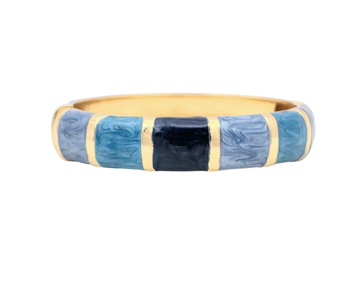 Enamel Blue Bangel BA-21WA3357