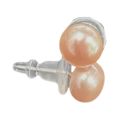 White pearl, pink pearl stud earrings EA-0249 EA-0250 EA-0251