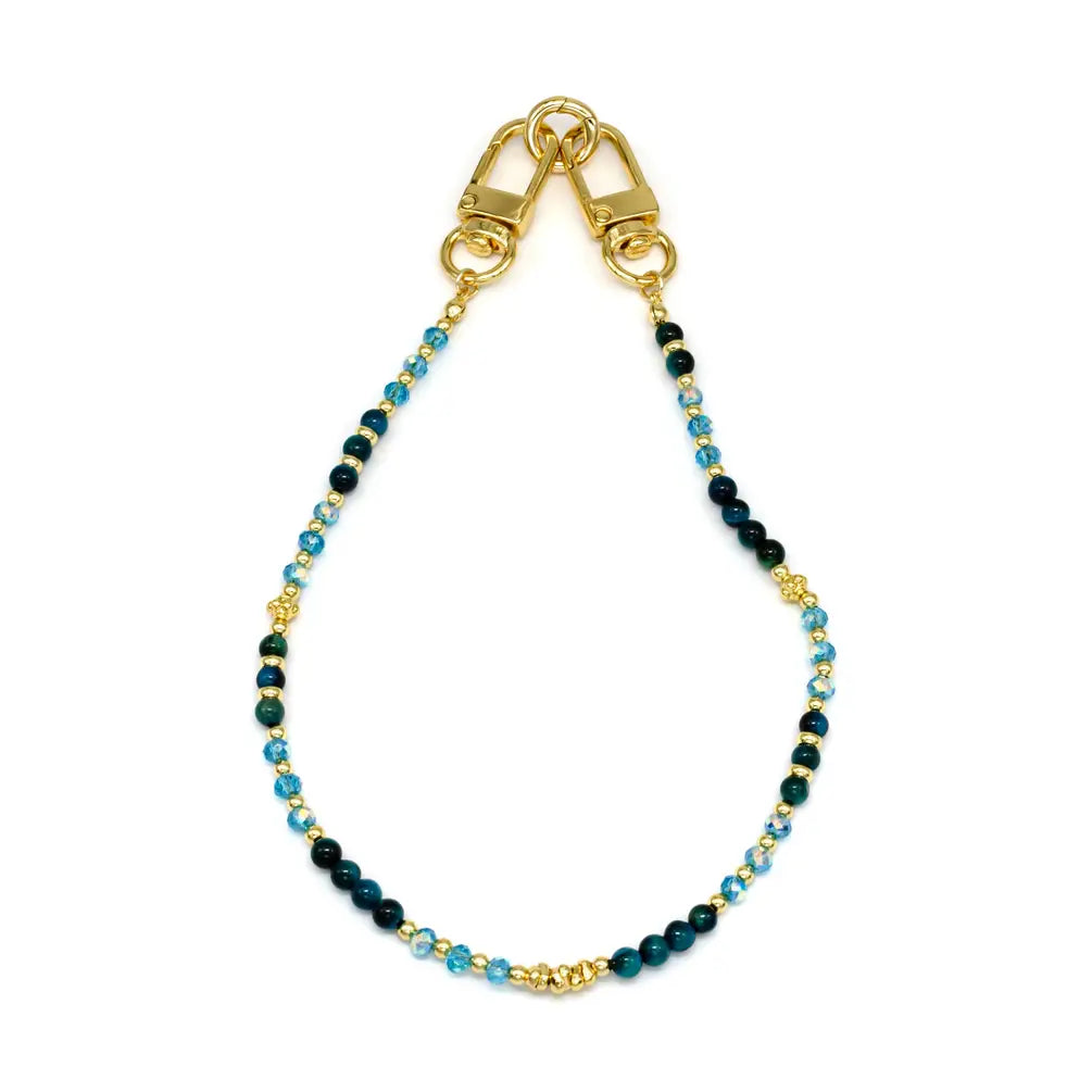 Multi Color Dark Blue Purse Chai / Phone Strap PH-SJ0005